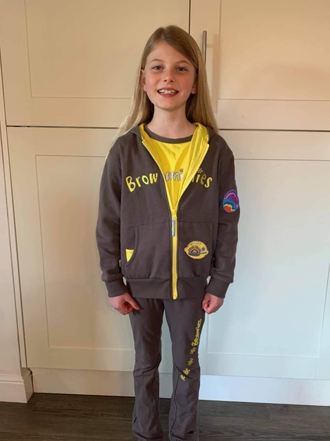 NOMINATED: Charlotte is a member of the Milnthorpe Brownies 