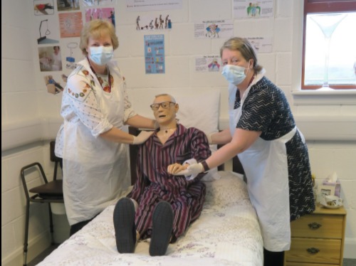 CARERS: Ann and Dinah taking part in training to fine-tune their skills Picture: Home Instead South Lakes