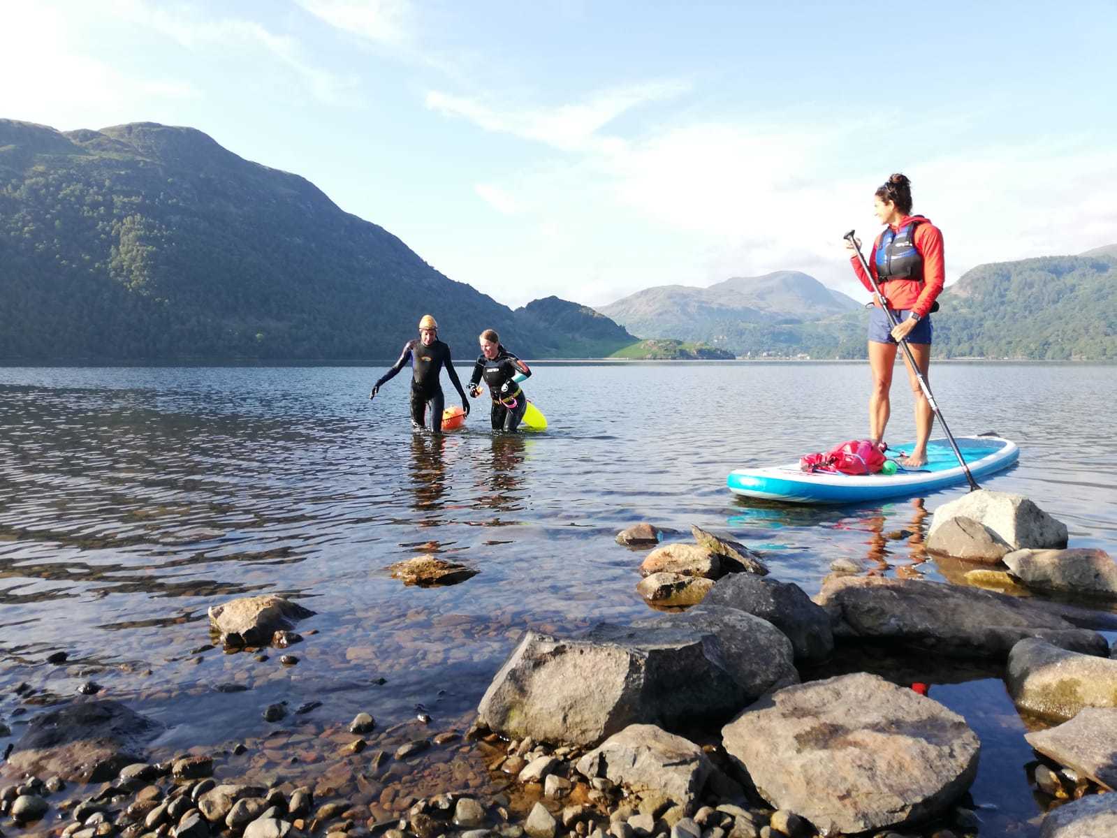 SUPPORT: Coming out of Ullswater