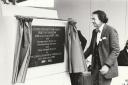 RAMSDEN: Lord Cavendish opens the new Ramsden Dock entrance in 1992