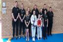 VICTORY: Medals all round for the team at Scotland open competition