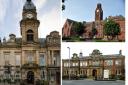 The town halls of Kendal, Barrow and Penrith
