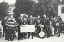 EASY RIDERS: The Lake District Harley Davidson Riders’ Club donating £600 to staff at St Mary’s Hospice in 1994