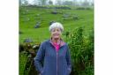 VOLUNTEER: Val Winchester pictured near her Chapel le Dale home