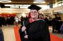 Kerry Clark received her master’s as her nursing associates took to the stage too.
