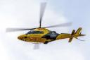 The air ambulance took a teenager to hospital
