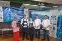 Keira Carolan and Dylan Evans in Grimsby after winning the National Seafood Chef of the Year Competition