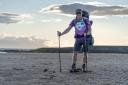 Chris Jones is walking the coastline of the UK and has just entered Cumbria