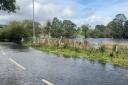 The River Kent after it burst its banks at Burneside Road, Carlingdale