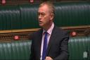 MP Tim Farron speaking in Parliament
