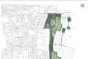 site plan for homes off Beetham Road In Milnthorpe credit: Oakmere Homes