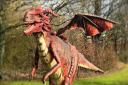 Dreygo the Dragon will appear at Whitehaven Traders' Market next week