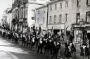 Kendal's Remembrance Parade in 1990
