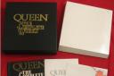 The Complete Works box set of 14 LPs by Queen, including copy of Complete Vision