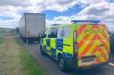STOPPED: Eden Police stopped a HGV on the A66
