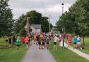 GO: Runners get ready to take part at Ulverston’s Ford parkrun