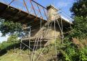 RESTORATION: Work has begun to restore a bridge in Kirkby Stephen