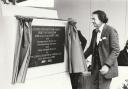 RAMSDEN: Lord Cavendish opens the new Ramsden Dock entrance in 1992