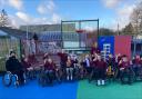 SPORT: Wheelchair Basket Ball world champion visits Windermere school