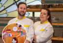 COMPETING: Mireia Ferreres Luna, and Robert Stacey are part of this year's Bake Off: The Professionals