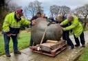 Brough Bells removed from the first time in 500 years