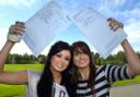RESULTS JOY Twins Amy Dawson and Hope Dawson of Kirkbie Kendal School