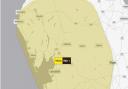 Yellow weather warning in place for 'heavy rain' in Cumbria