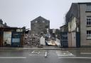 The demolition site in Kendal
