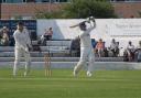 Alex Atkinson was the leading batter in the Premier Division with an average of 58.19, scoring 931 runs including a highest score of 131