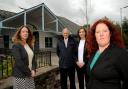 Solicitors Rachel Broughton, Paul Anthony, Jackie Partington and Suzie Kavanagh near Kendal Magistrates court. (32729851)