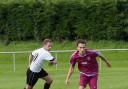 Kendal County's Josh Casson on the attack