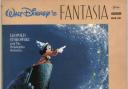 Walt Disney's Fantasia two record film soundtrack, 1969 release, on the Buena Vista label