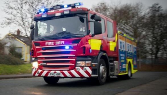 FIRE: Carnforth fire crews