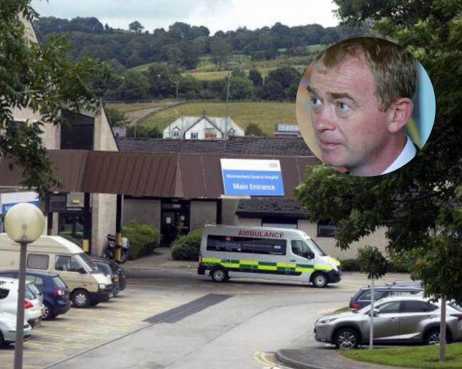 CONCERNS: Tim Farron has spoken out about proposed changes at Westmorland General Hospital