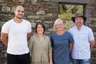 FAMILY: Dave, Sally, Jess & Will owners of the Yan in Grasmere