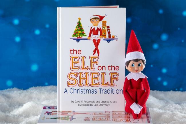 Elf on the Shelf, pictured.