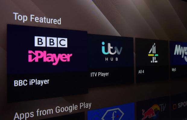The Westmorland Gazette: BBC iPlayer, ITV Hub, All 4, My 5 streaming apps on Smart TV. Credit: PA
