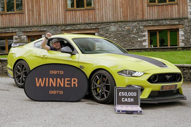 The Westmorland Gazette: PRIZE: Christian in his new Mustang