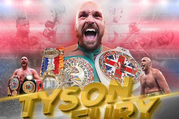 CHAMPION: Tyson Fury will meet and greet his Carlisle fans at the Sands Centre next month
