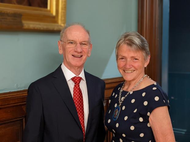 The Westmorland Gazette: PICTURED: Deputy Mayor, Cllr Julia Dunlop and consort Jim Dunlop