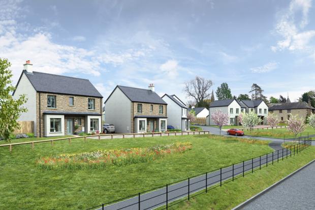 ILLUSTRATION: An artist's impression of the Meadow Rigg development in Kendal