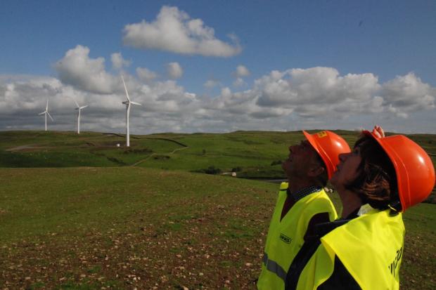 ENERGY: Open day at the wind farm
