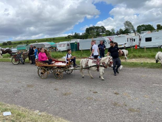 The Westmorland Gazette: HORSE: Horse was not the only mode of transport this weekend