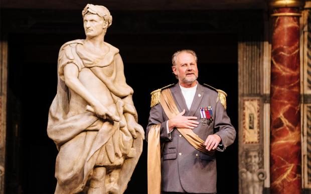 The Westmorland Gazette: Dickon Tyrell as Julius Caesar. Photographer: Helen Murray