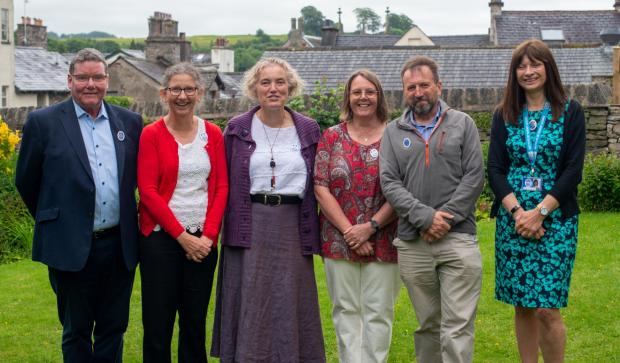 The Westmorland Gazette: QUALIFIED: Blue badge recipients with course director Tess Pike