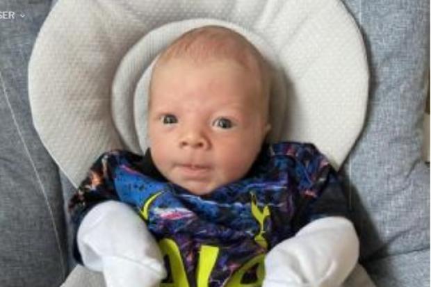 BABY: Hugo Peter Hudson was born on 30/04/2022 to loving parents Joshua Hudson & Alannah Hartley