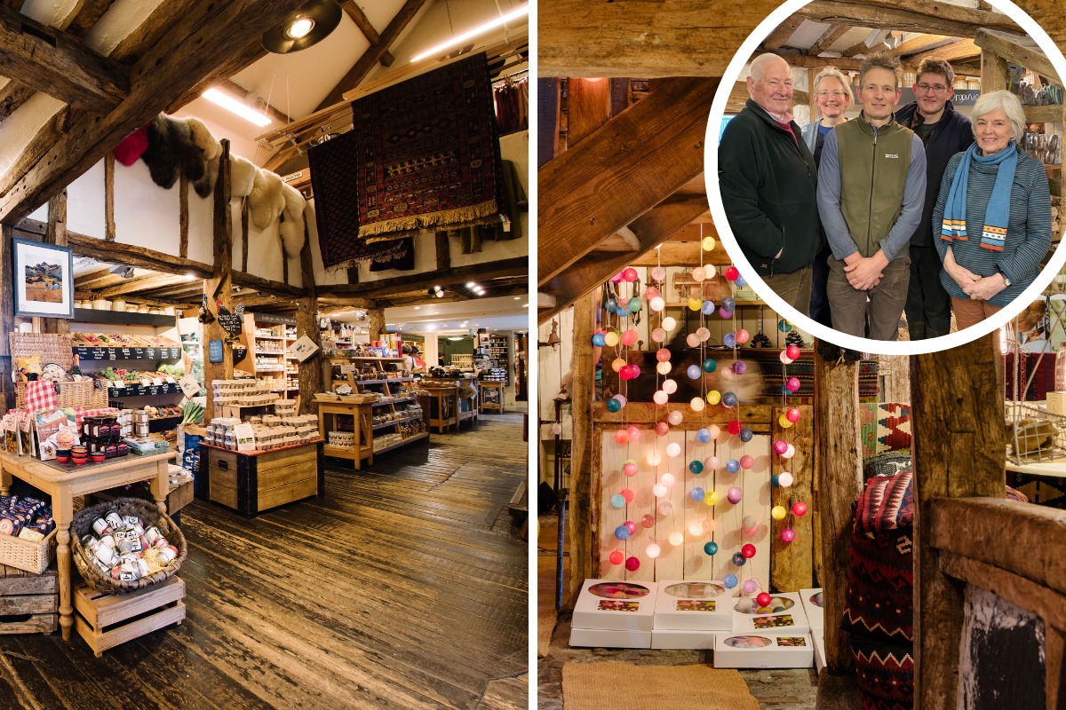 Low Sizergh Barn reopens ground floor of shop and cafe