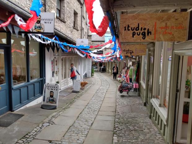 The Westmorland Gazette: The New Shambles, a former butchers' arcade