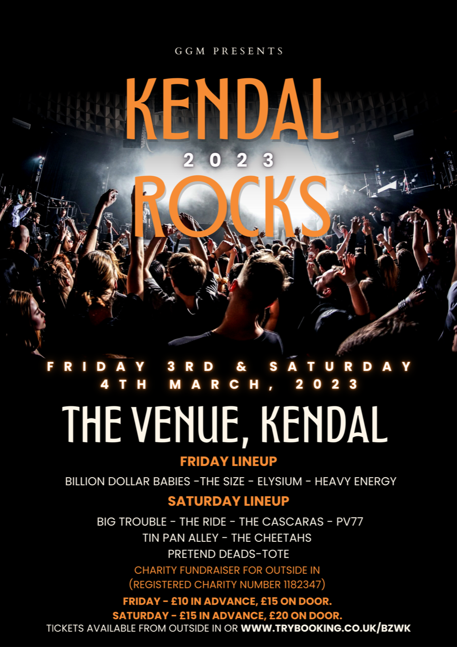 New rock festival comes to Kendal in aid of local charity