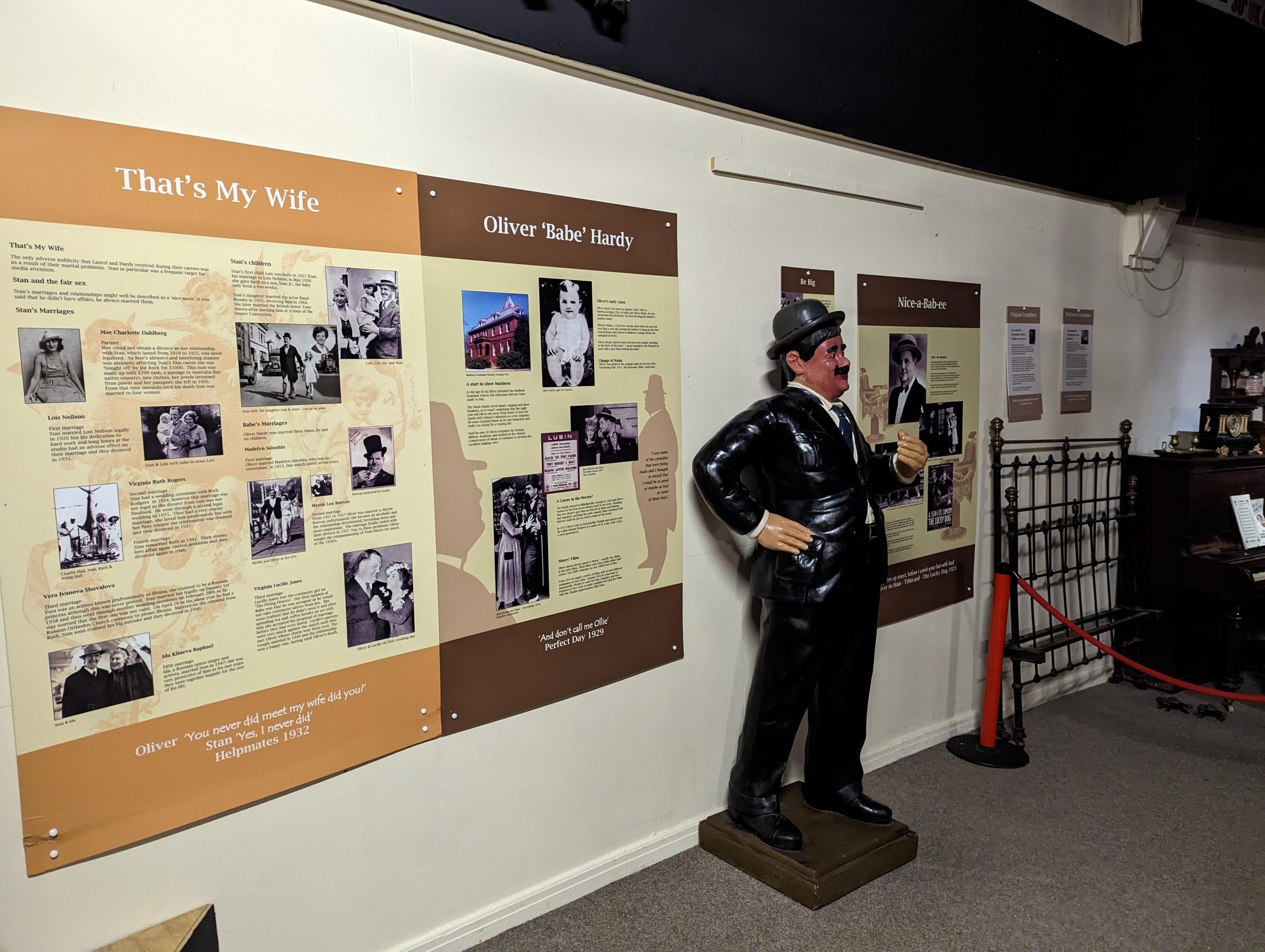 Laurel and Hardy museum opens its doors with new exhibition changes The Westmorland Gazette image